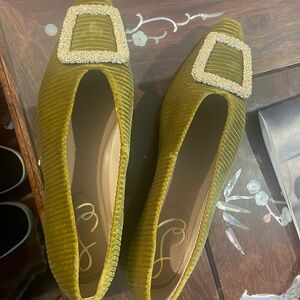 New, I recently received them as a gift and they are a bit too small.